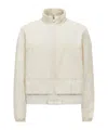 Moncler Long-sleeved Down Jacket In White