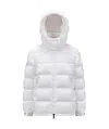 Moncler Long-sleeved Down Jacket In White