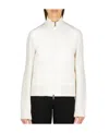 Moncler Long-sleeved Down Jacket In White