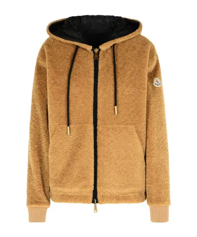 MONCLER LONG-SLEEVED HOODED CASUAL JACKET