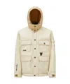 Moncler Doudoune Utilitaire En Coton Kelpius In Nude