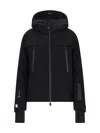 Moncler Chanavey Tech Padded Ski Jacket In Black