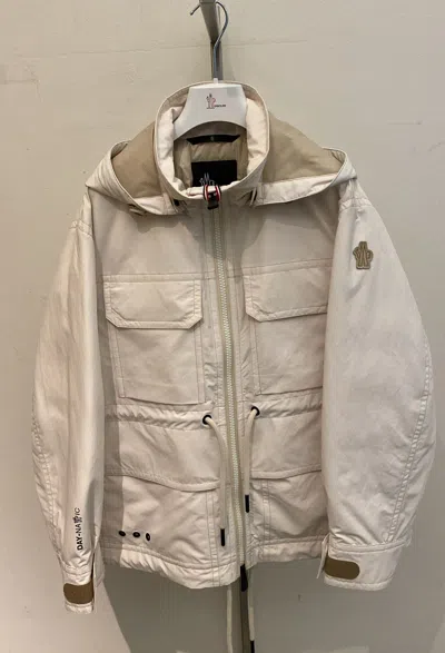 Moncler Long-sleeved Jacket In Nude
