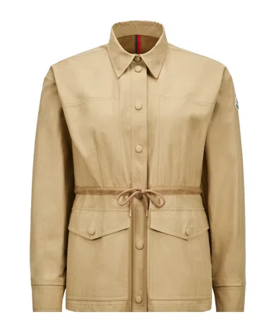 MONCLER MONCLER DRAWSTRING WAIST SAULON FIELD JACKET