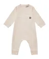 Moncler Long-sleeved Jumpsuit In Pink