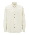 Moncler Long-sleeved Shirt In Nude