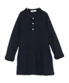 Moncler Long-sleeved Skirt In Blue