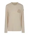 Moncler Long-sleeved T-shirt In Neutral