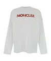 Moncler Long-sleeved T-shirt In White