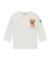 Moncler Long-sleeved T-shirt In White