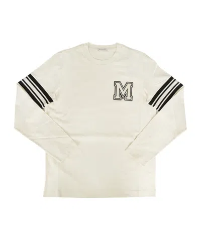 Moncler Long-sleeved T-shirt In White