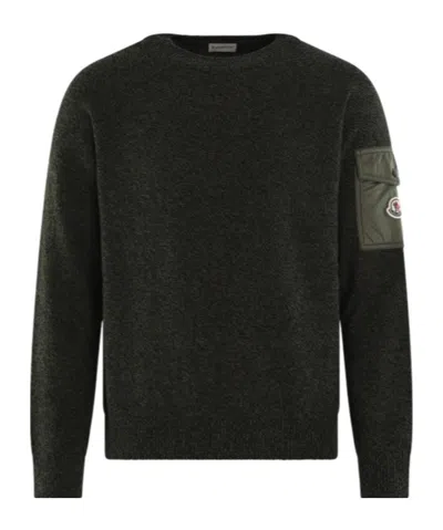 Moncler Long-sleeved Tops In Green