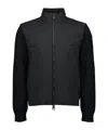 Moncler Matt Effect Cardigan Sweaters And Cardigans Black In Black