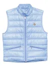 Moncler Longue Saison Gui Jacket In Blue
