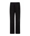 Moncler Cotton-blend Joggers In Black