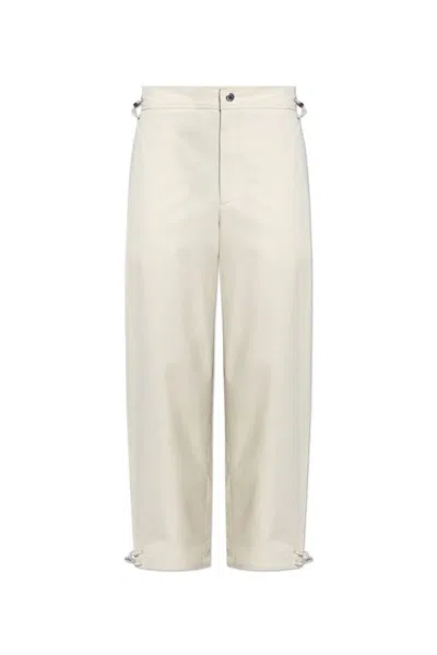 Moncler Classic Trousers For Men In Beige