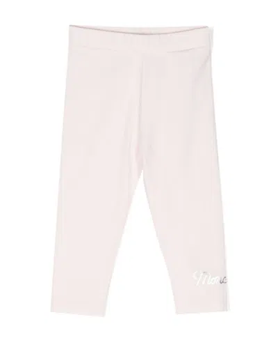 Moncler Loose Waist Leggings In Pink