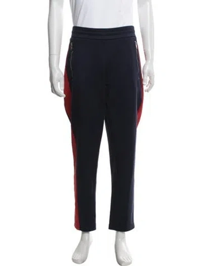 Pre-owned Moncler Lounge Bottoms In Blue