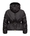 Moncler Louviere Puffer Jacket With Detachable Hood In Black