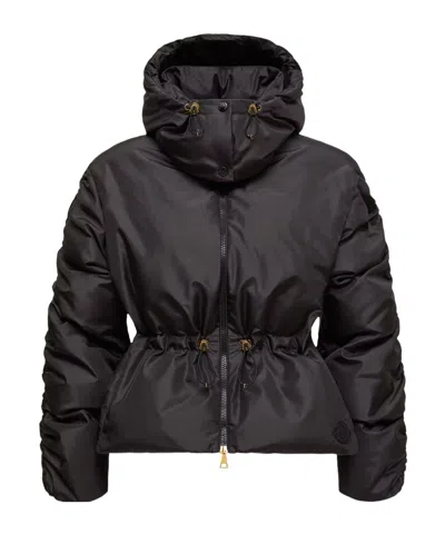 Moncler Louviere Puffer Jacket With Detachable Hood In Multi