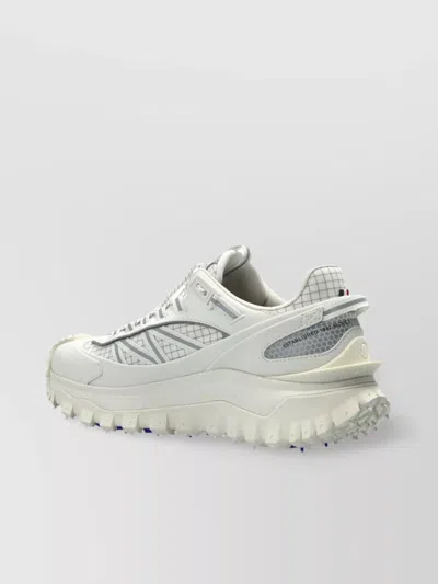 Moncler Low-top Chunky Sole Sneakers With Mesh Panels