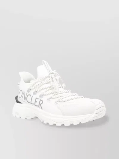 Moncler Low Top Sneakers Chunky Sole In White