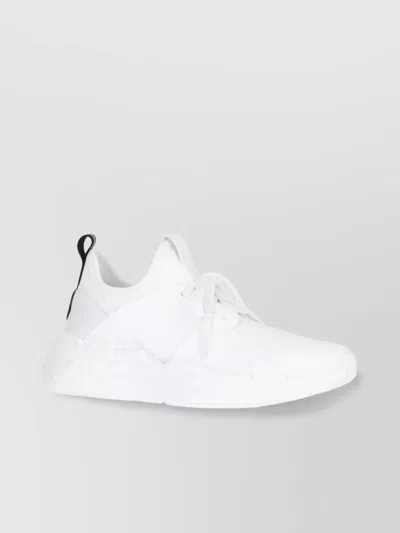 Moncler Low Top Sneakers Pull Tab In White