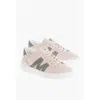 Moncler Low-top Vegan Leather Monaco Sneakers In Pink