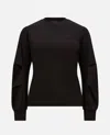 Moncler Black Crewneck Logo T-shirt