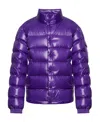 Moncler Lule Down Puffer Jacket In Purple