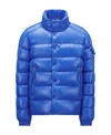 Moncler Maya Nylon Down Jacket In Blue