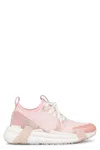 Moncler Lunarove Panelled Sneakers In Pink