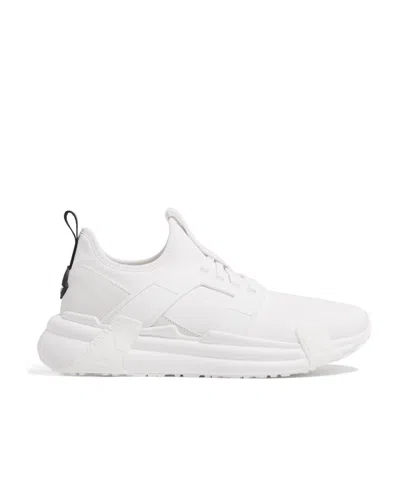 Moncler Lunarove Low-top Sneakers In White