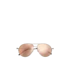 MONCLER FLYZE PILOT SUNGLASSES BEIGE