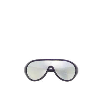 Moncler Lunettes De Soleil Ovales Bombolle In Blue