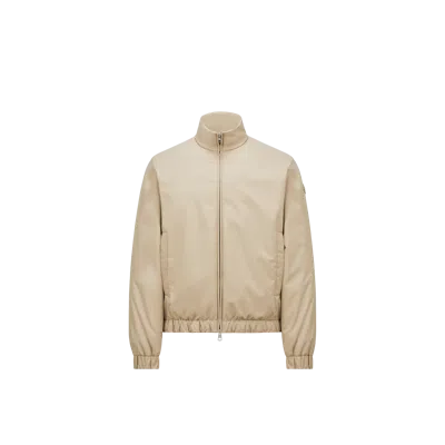 MONCLER LUSERNA SHORT DOWN JACKET, MEN, BEIGE, SIZE: 5