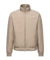 Moncler Luserna Short Down Jacket In Nude
