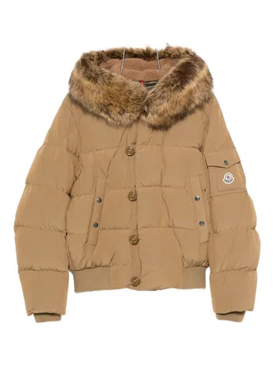 MONCLER LUYNES HOODED DOWN JACKET