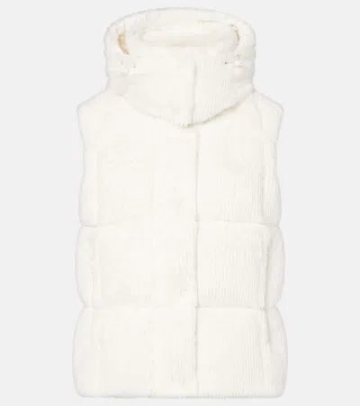 Moncler Luzule Down Vest In White