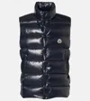 Moncler Liane Nylon Down Vest In Black