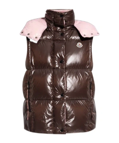 MONCLER MONCLER LUZULE HOODED DOWN VEST