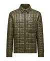Moncler Madiere Rectangle Tech Casual Jacket In Gold