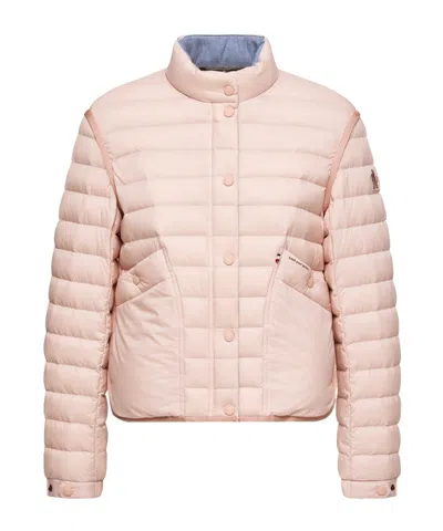 Moncler Madulains Packable Down Jacket In Pink