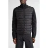 Moncler Padded Zip-up Cardigan Clothing In Black