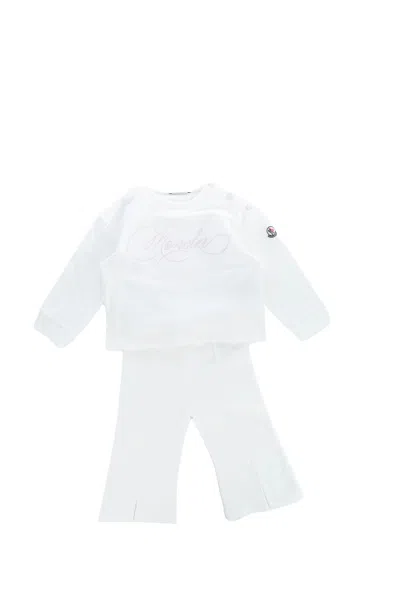 Moncler Kids' Maglieria In White