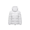 Moncler Long-sleeved Down Jacket In White