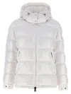 Moncler Maire Short Down Jacket In White