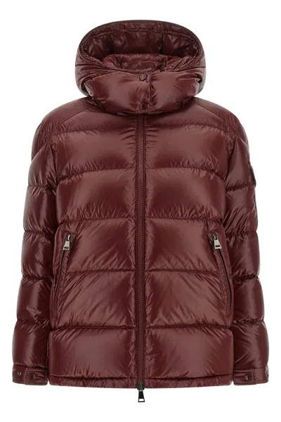 Moncler 'maire' Down Jacket In Bordeaux