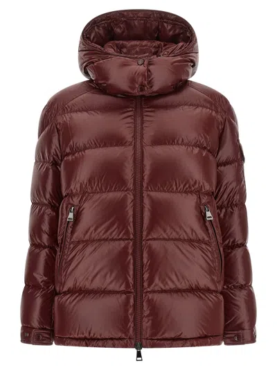 Moncler Maire Down Jacket In Burgundy