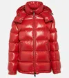 Moncler Maire Water Resistant Down Puffer Jacket In Red